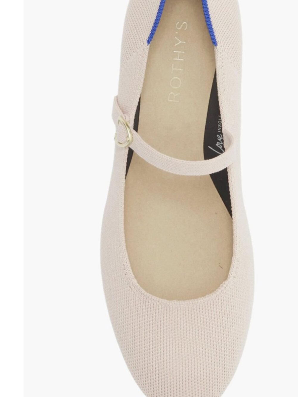 Rothy's Blush Pink Mary Jane Block Heel Clog - Picture 5 of 8